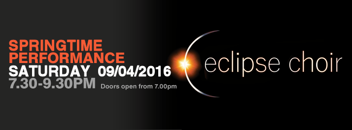 Eclipse Choir Springtime Concert 9th April 2016