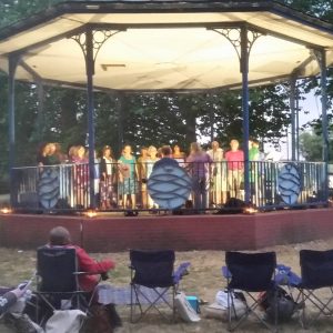 Eclipse Choir in Canbury Gardens bandstand